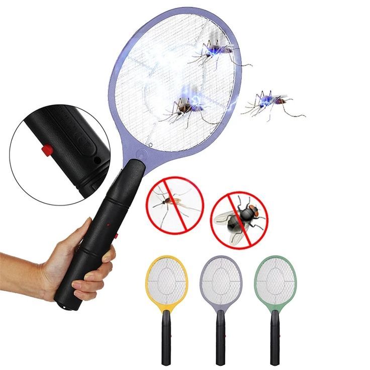 Raquette Électrique Anti-Moustiques ⚡