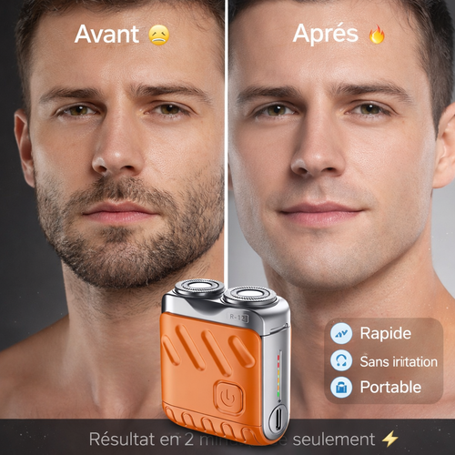 Mini Rasoir Électrique Premium – Précision & Style