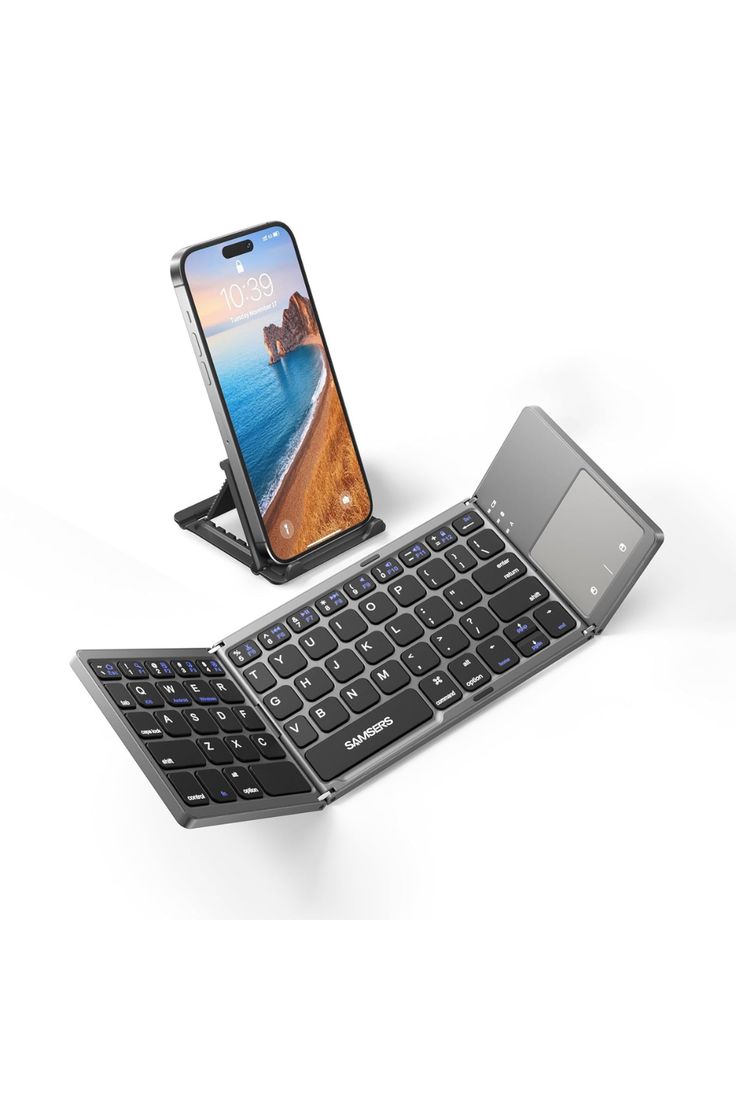 Clavier Bluetooth Pliable 3-en-1 ⚡